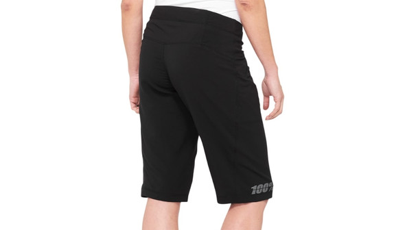 100% Women's Ridecamp Shorts - Black