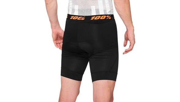 100% Crux Liner Shorts - Black