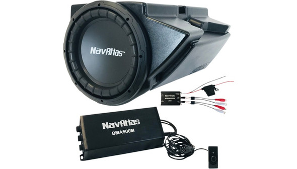 Navatlas Under Dash Subwoofer Kit for Polaris - 10" - RZR