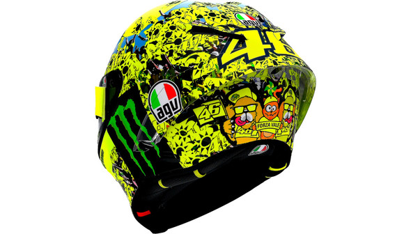 AGV Pista GP RR Limited Edition Rossi Misano 2 2021 Helmet - Yellow