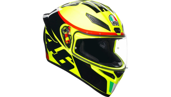 AGV K1 S Blipper Helmet - Gray/Red - MotoMummy