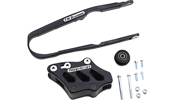 T.M. Designworks Chain Guide and Slider Kit: KCP-K10 - Kawasaki Models