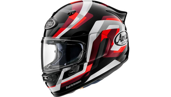 Arai Contour-X Snake Helmet - White/Red/Black