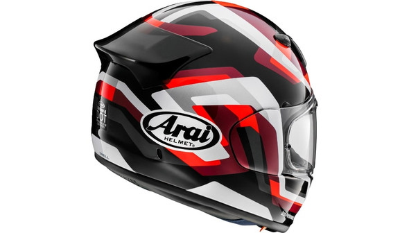 Arai Contour-X Snake Helmet - White/Red/Black