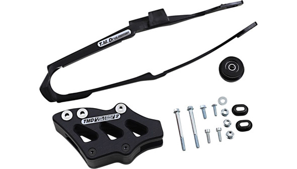 T.M. Designworks Chain Guide and Slider Kit: DCK-OR13 - Honda Models