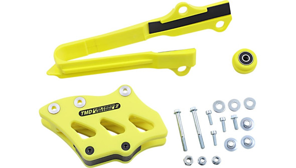 T.M. Designworks Chain Guide and Slider Kit: SCP-OR3 - Suzuki Models