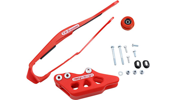 T.M. Designworks Chain Guide and Slider Kit: DCK-OR2 - Honda Models