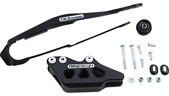 T.M. Designworks Chain Guide and Slider Kit: DCK-OR3 - Honda Models