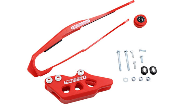 T.M. Designworks Chain Guide and Slider Kit: DCK-OR3 - Honda Models