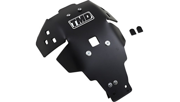 T.M. Designworks Full-Coverage Skid Plate: SUMC-250-BK - Suzuki RM-Z 250 Models - Black