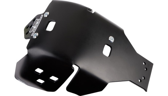 T.M. Designworks Full-Coverage Skid Plate: KXMC-465-BK - Kawasaki Models - Black