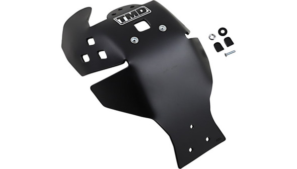 T.M. Designworks Full-Coverage Skid Plate: YAMC-470-BK - Yamaha YZ 450F Models - Black