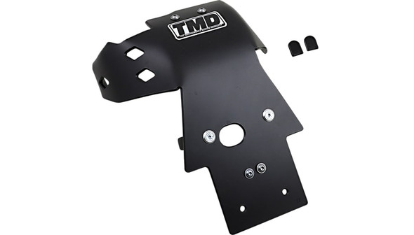 T.M. Designworks Full-Coverage Skid Plate: YAMC-254-BK - Yamaha YZ 250/250X Models - Black