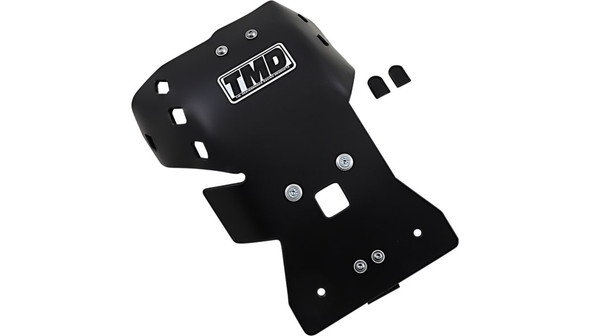 T.M. Designworks Full-Coverage Skid Plate: KTMC-125-BK - KTM/Husqvarna Models - Black