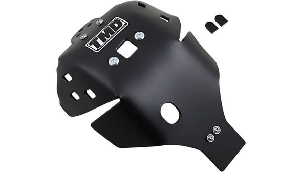 T.M. Designworks Full-Coverage Skid Plate: HOMC-255-BK - Honda CRF250R Models - Black