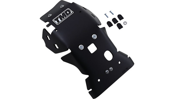 T.M. Designworks Full-Coverage Skid Plate: KTMC-253-BK - Husqvarna/KTM Models - Black