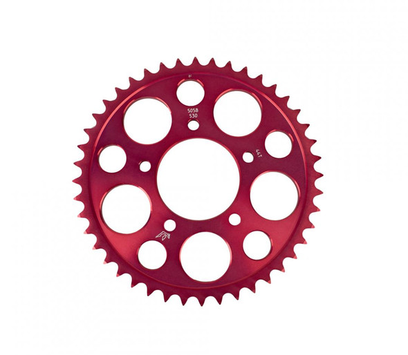 Driven Racing Aluminum Rear Sprocket - 8105 - 520 - 46 Tooth RED