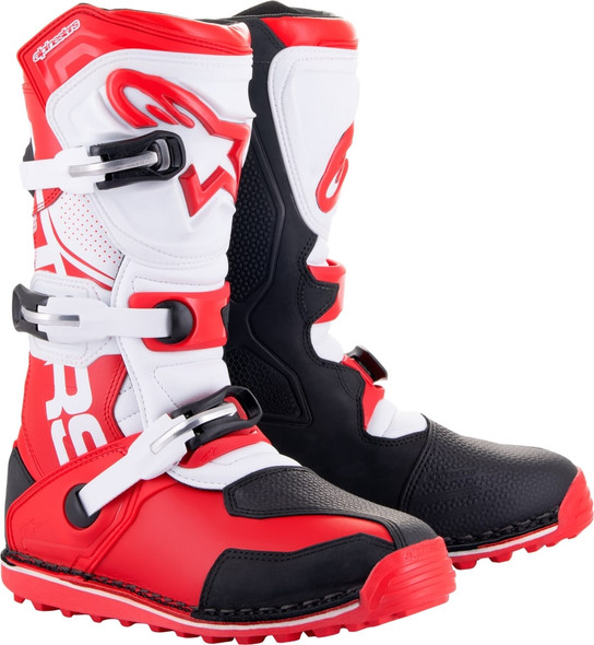 Alpinestars Tech T Boots Bright - Red/Black/White