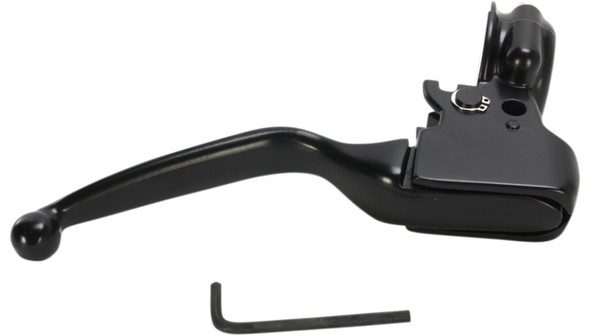 Drag Specialties Clutch Lever Assembly: Harley-Davidson FL Models - Black