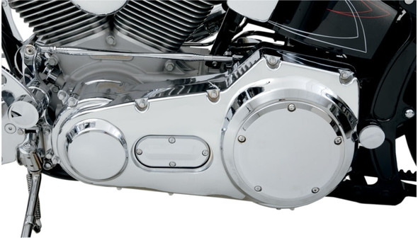 Drag Specialties Outer Primary Cover: 1999-2006 Harley-Davidson Softail Models