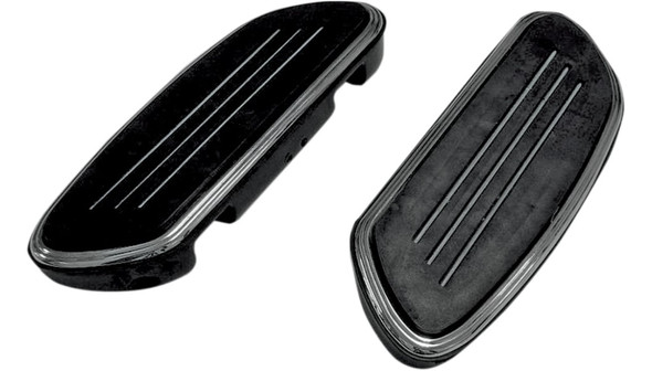 Drag Specialties Sweeper Floorboards: Harley-Davidson FL Models - Passenger