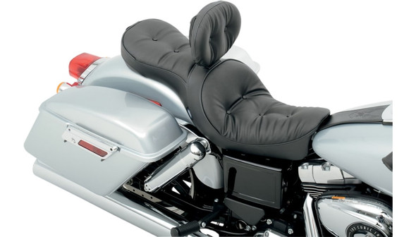 Drag Specialties EZ Glide II Pillow Backrest: Harley-Davidson Models - Pillow - LG