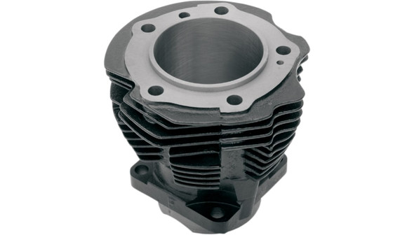 Drag Specialties 74" Front Panhead Cylinder: 1948-1965 Harley-Davidson FL Models - Black