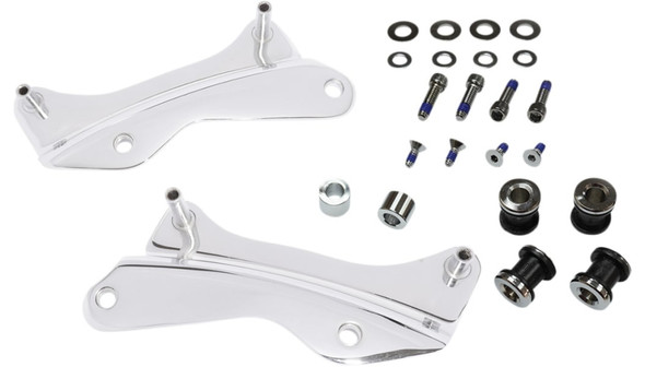 Drag Specialties Backrest Docking Kit: 2014-2021 Harley-Davidson FL Models