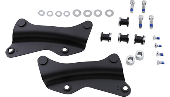 Drag Specialties Backrest Docking Kit: 2014-2021 Harley-Davidson FL Models