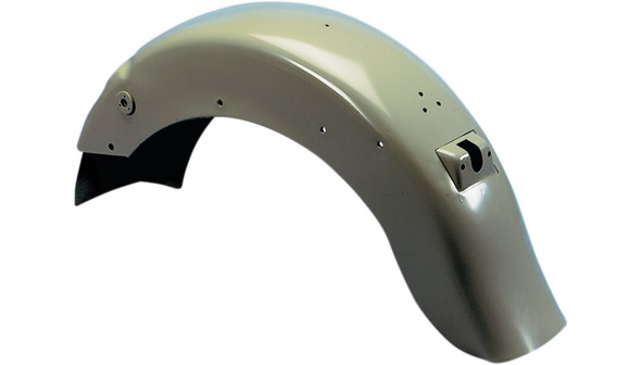 Drag Specialties Rear Fender with Taillight Mount/No Turn Signal Mount: 1980-1984 Harley-Davidson FL Models