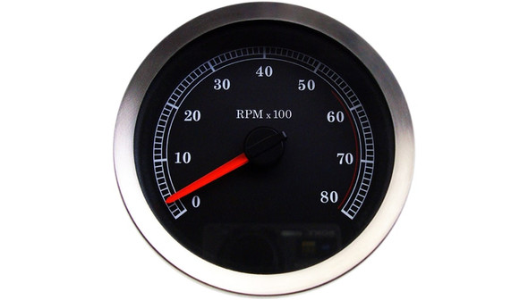 Drag Specialties 4" Electronic Tachometer: 2004-2013 Harley-Davidson Models