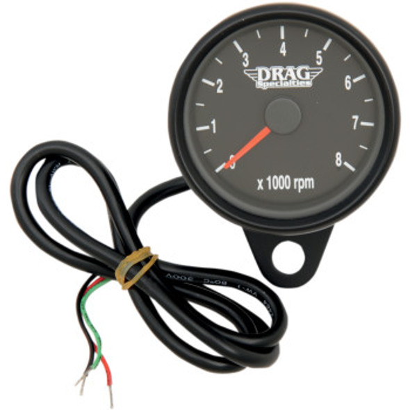 Drag Specialties 2.4" Mini Electronic Tachometer: 1986-2003 Harley-Davidson FL/XL Models