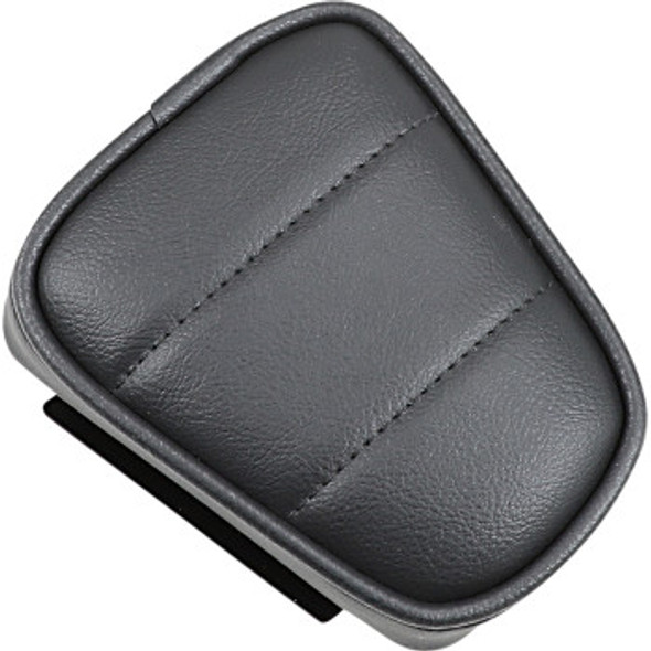 Drag Specialties Sissy Bar Pad: Harley-Davidson Models - Black - Tapered