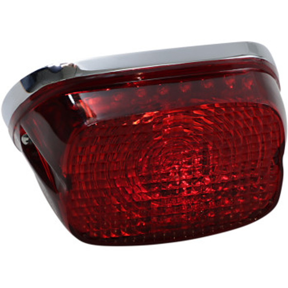 Drag Specialties OEM Style LED Taillight: 1973-1998 Harley-Davidson Models - Red