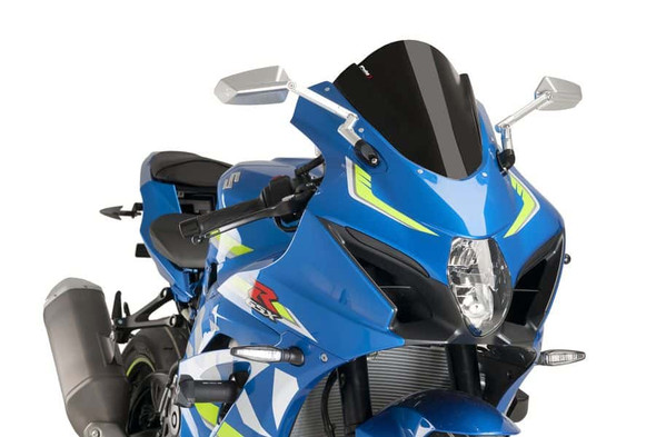 Puig Z Racing Windscreen: 17-20 GSXR 1000/R