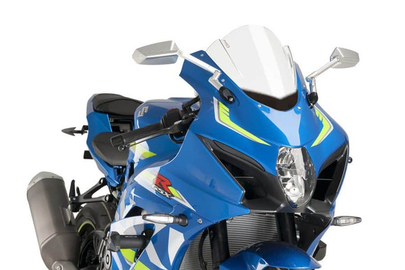 Puig Z Racing Windscreen: 17-20 GSXR 1000/R