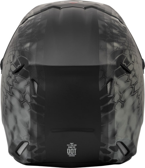 Fly Racing Kinetic SE Kryptek Helmet - Matte Moss Grey/Black