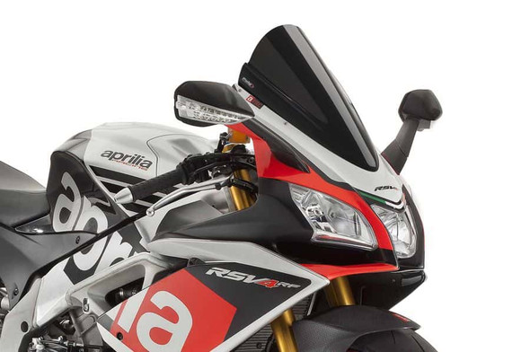 Puig Z Racing Windscreen: 15-20 Aprilia RSV4 RF/RR