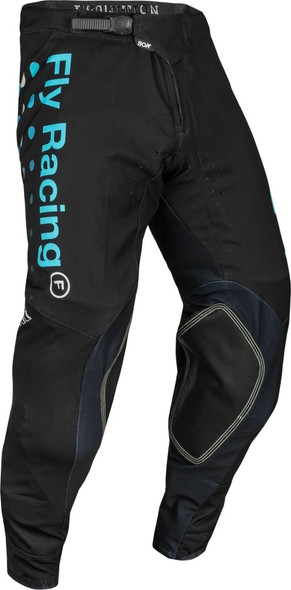 Fly Racing Evolution DST SE Strobe Pants - Black/Electric Blue