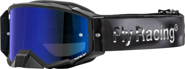 Fly Racing Zone Elite Legacy Goggle - Black/Gray Camo - Mirror Smoke Lens