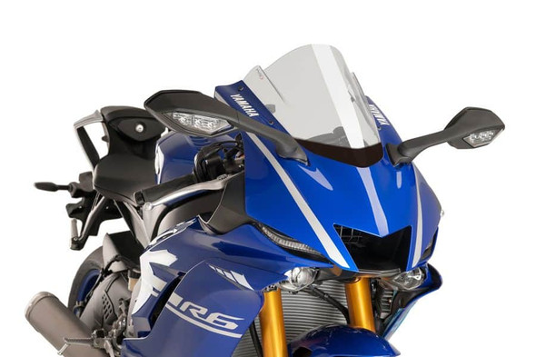 Puig Z Racing Windscreen: 17-20 Yamaha YZF R6