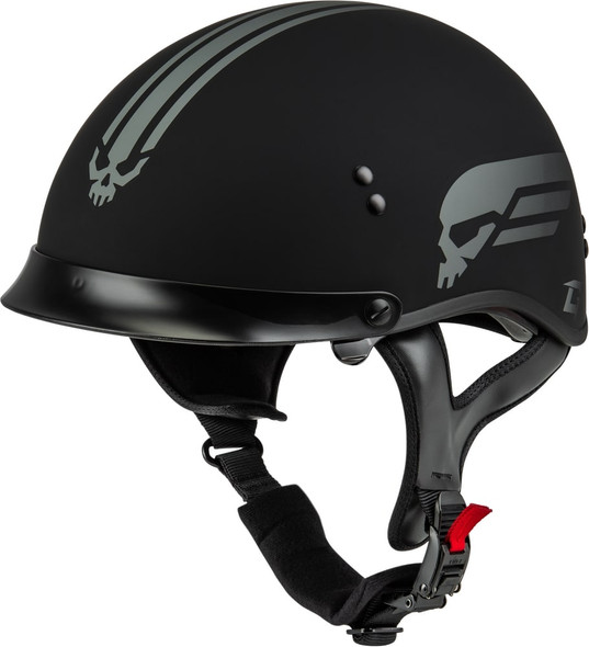 GMAX HH-65 Retribution Half Helmet w/ Peak Visor