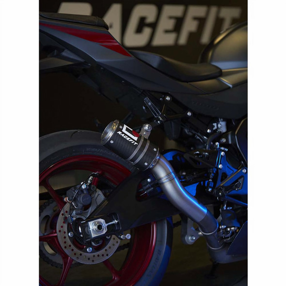 Racefit 24-25 Kawasaki ZX6R/636 Growler-X Slip-On Exhaust