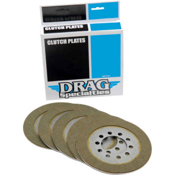 Drag Specialties Clutch Friction Plate Set: 1968-1984 Harley-Davidson FX-FL Models