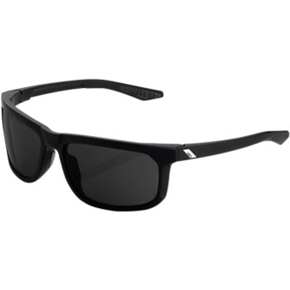100% Hakan Sunglasses - Black - Gray Peak Polar - Lens