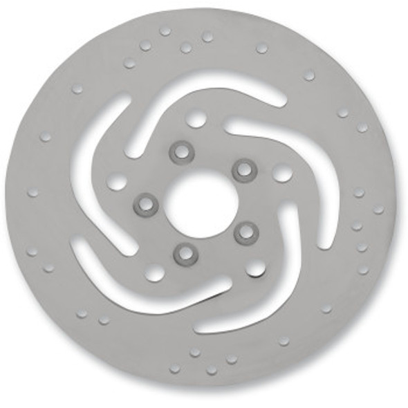 Drag Specialties OEM-Style Rear Brake Rotor: 2000-2023 Harley-Davidson Models - 11.5"