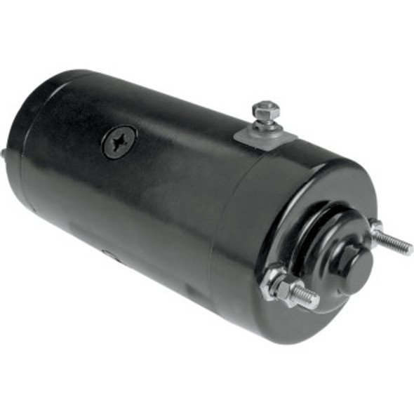 Drag Specialties High Torque Starter Motor: 1965-1983 Harley-Davidson FL Models - Black