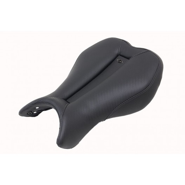 Saddlemen 13-17 Daytona 675R Track CF Solo Seat (with Matching Pillion Cover)