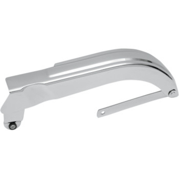 Drag Specialties Rear Upper Belt Guard: 1980-1986 Harley-Davidson FX/FL Models - Chrome