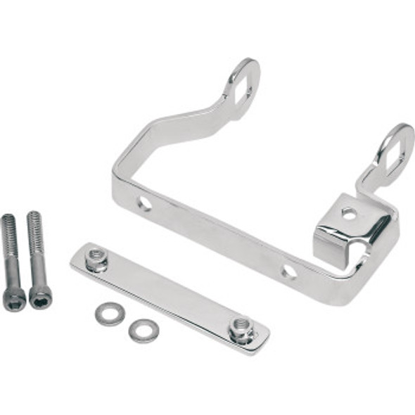 Drag Specialties Coil Mount Bracket: 2004-2006 Harley-Davidson XL Models - Chrome